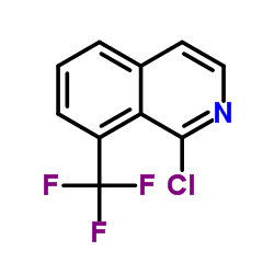 1-Chloro-8-(trifluoromethyl)isoquinoline Structure