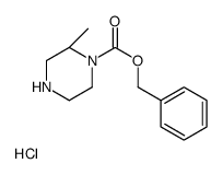 (R)-2-甲基哌嗪-1-羧酸苄酯盐酸盐结构式