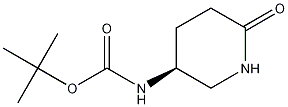 (R)-TERT-BUTYL (6-OXOPIPERIDIN-3-YL)CARBAMATE structure