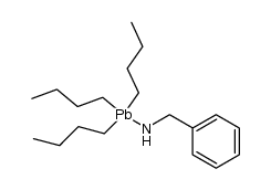 N-benzyl-1,1,1-tributylplumbanamine Structure
