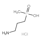 3-氨基丙基(甲基)次膦酸盐酸盐结构式