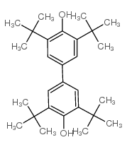 2,2',6,6'-Tetra-tert-butyl-4,4'-biphenol Structure