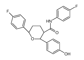 Ezetimibe Tetrahydropyran Impurity structure