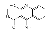 methyl 4-amino-2-oxo-1H-quinoline-3-carboxylate结构式