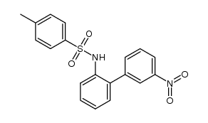 N-Ts-2-(3'-nitrophenyl)aniline Structure