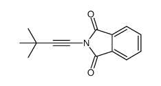 2-(3,3-dimethylbut-1-yn-1-yl)isoindoline-1,3-dione结构式