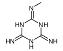 N4-methyl-1,3,5-triazine-2,4,6-triamine Structure