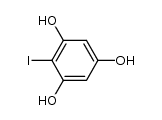 4-iodo-1,3,5-trihydroxybenzene Structure