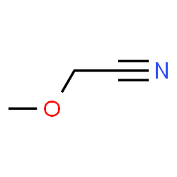 2-methoxyacetonitrile structure