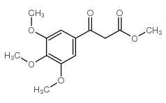 3-氧-3-(3,4,5-三甲氧基苯基)丙酸甲酯结构式