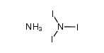 nitrogen triiodide * ammonia结构式