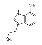 7-Methyltryptamine Structure