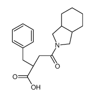 4-[(3aR,7aS)-1,3,3a,4,5,6,7,7a-octahydroisoindol-2-yl]-2-benzyl-4-oxobutanoic acid Structure