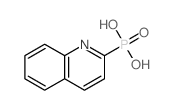 Phosphonic acid,P-2-quinolinyl-结构式