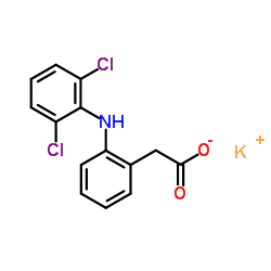 Diclofenac potassium Structure