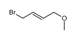 1-bromo-4-methoxybut-2-ene Structure