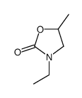 3-ethyl-5-methyl-1,3-oxazolidin-2-one结构式