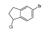 5-bromo-1-chloro-2,3-dihydro-1H-indene Structure