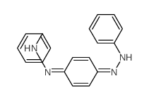 2,5-Cyclohexadiene-1,4-dione,1,4-bis(phenylhydrazone)结构式