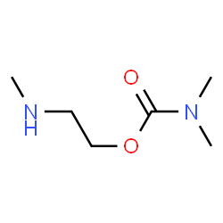 Carbamic acid, dimethyl-, 2-(methylamino)ethyl ester (9CI) Structure