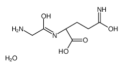 Glycyl-L-glutamine Monohydrate structure