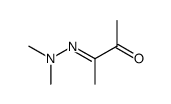 2,3-Butanedione, mono(dimethylhydrazone), (E)- (9CI)结构式