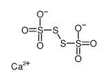 Calcium tetrathionate Structure