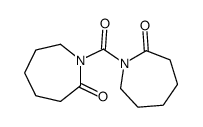 1-(2-氮杂环庚烷-1-羰基)氮杂环庚烷-2-酮结构式