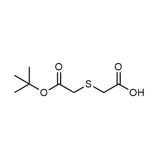 2-{[2-(tert-butoxy)-2-oxoethyl]sulfanyl}acetic acid Structure