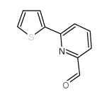 6-(2-噻吩基)-2-吡啶醛结构式