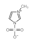 1H-Imidazolium,1-methyl-3-sulfo-, inner salt Structure