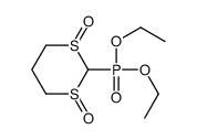 (1R,3R)-2-diethoxyphosphoryl-1,3-dithiane 1,3-dioxide结构式
