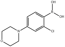 2-氯-4-(吗啉)苯基硼酸图片