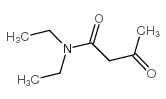 N,N-二乙基乙酰乙酰胺结构式
