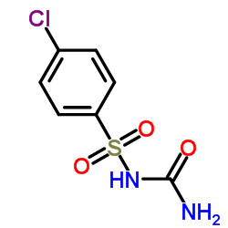 4-chlorobenzenesulfonylurea Structure