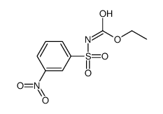 3-硝基苯基磺酰基氨基甲酸乙酯结构式