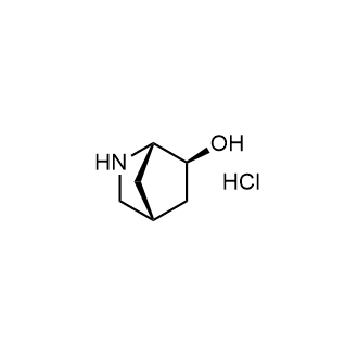 Endo-2-azabicyclo[2.2.1]heptan-6-olhydrochloride Structure