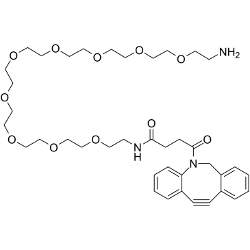 DBCO-PEG9-amine Structure