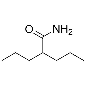 丙戊酰胺结构式