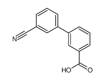 3’-氰基联苯-3-羧酸结构式