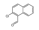 2-Chloronaphthalene-1-carboxaldehyde Structure