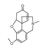 4a,5,9,10,11,12-hexahydro-3-methoxy-11-methyl-6H-benzofuro[3a,3,2-ef][2]benzazepin-6-one结构式