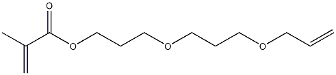 DI(PROPYLENE GLYCOL) ALLYL ETHER METH- Structure