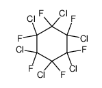 1,2,3,4,5,6-hexachloro-1,2,3,4,5,6-hexafluoro-cyclohexane结构式