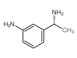 (R)-3-(1-氨基乙基)苯胺结构式