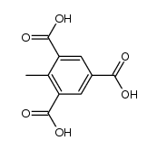 2-methylbenzene-1,3,5-tricarboxylic acid Structure