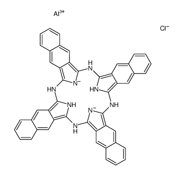 氯化2,3-萘酞菁铝结构式