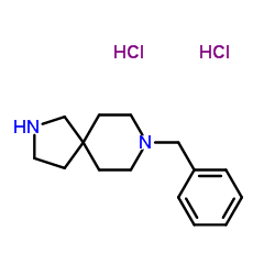 8-benzyl-2,8-diazaspiro[4.5]decane Structure