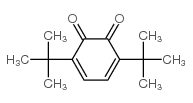 3,6-Di-tert-butyl-1,2-benzoquinone-结构式