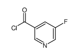 5-Fluoronicotinoyl chloride Structure